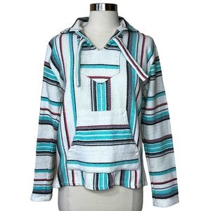Señor Lopez Baja Hoodie/ Mexican Pullover Jacket- Small